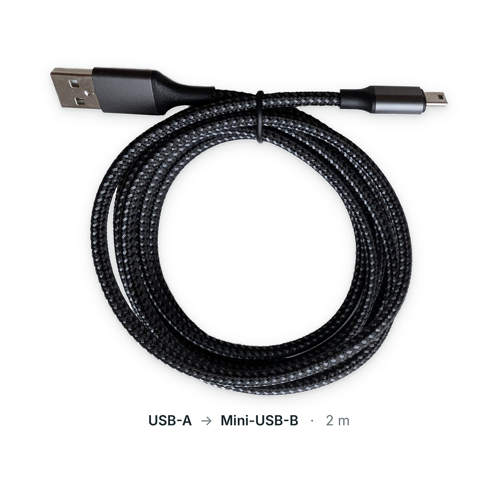 USB-A auf Mini-USB-B, 2 m