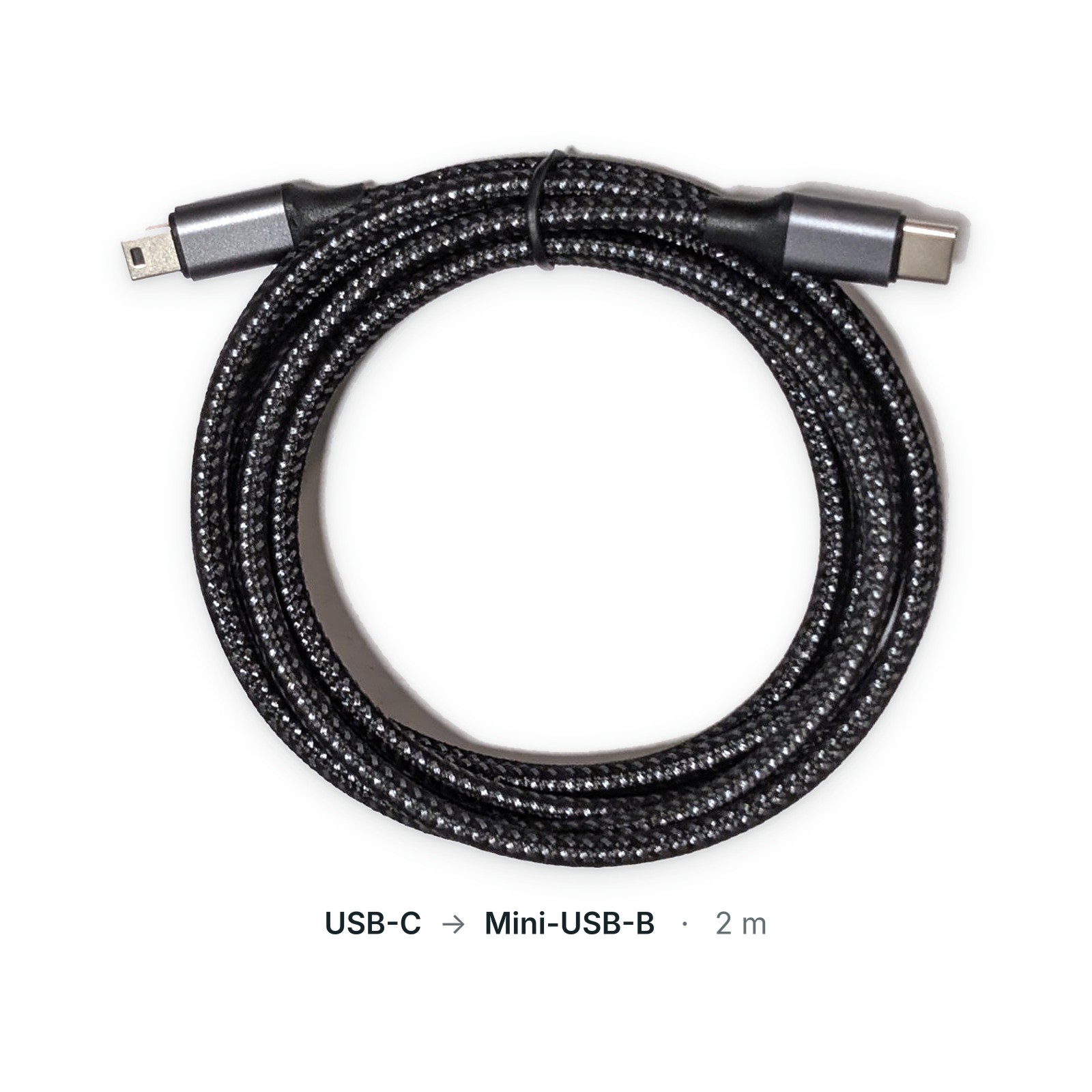 USB-C auf Mini-USB-B, 2 m
